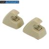 2pcs Beige Sun Visor Support Clip Retainer for Chevrolet Buick 95994976 95994975