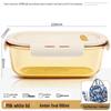 Sichun Aesthetic Heat-Resistant Glass Lunch Box Set