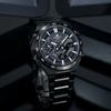 Casio Men's Stainless Steel 100M Water Resistant Quartz Watch ECB-2200YDC-1A