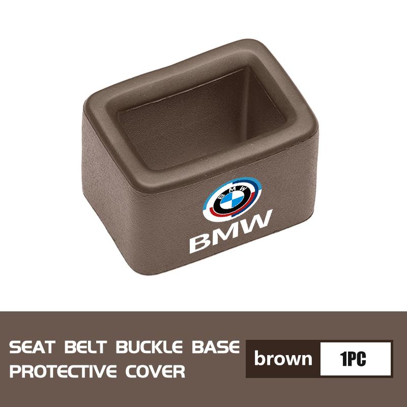 Car Seat Belt Buckle Safety Belt Base EVA Socket Protection Cover For BMW Performance M2 M3 M4 X1 X3 X4 X5 E87 X7 E91 G20