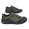 Men's shoes new autumn breathable leather mesh casual shoes sports mountaineering shoes light labor insurance shoes