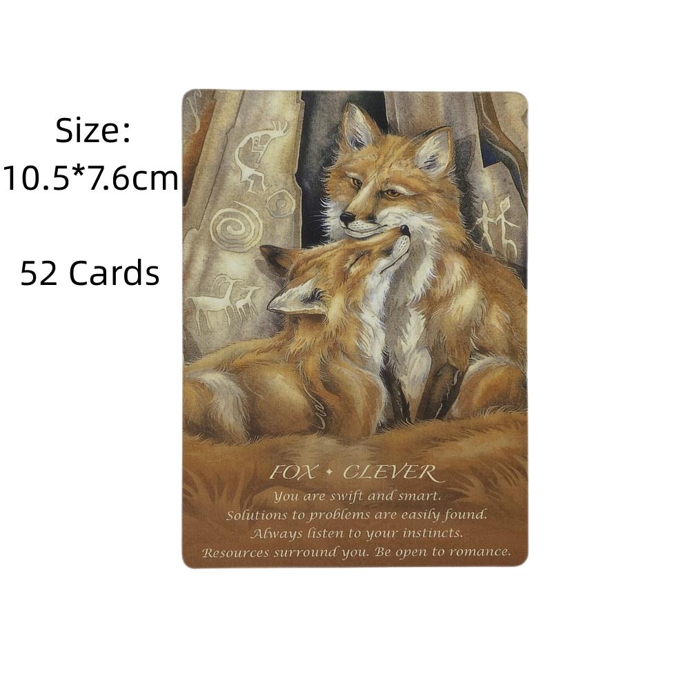 Tarot Cards Spirits Of The Animals Oracle Cards Games Set Party Entertainment Board Games