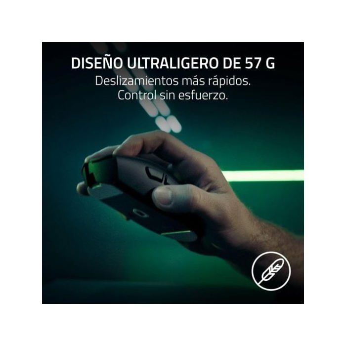 Ratón Razer Inalámbrico DeathAdder V4 Pro Blanco Alta Precisión