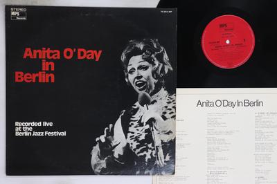 LP Record ANITA ODAY  Anita Oday In Berlin Recorded Liv YS2614MP MPS 1972 Japan Jazz Used