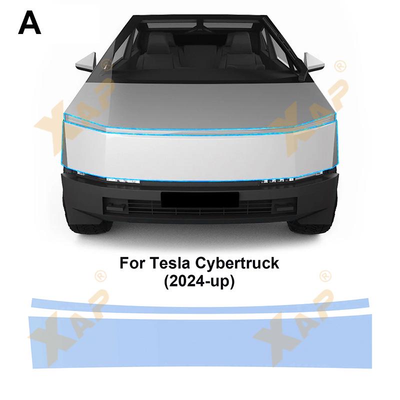 Exclusive Tesla Cybertruck TPU Self-Healing Scratch-Resistant Film
