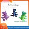 Multi-color Sea Dragon 3D Model Toy with Simulated Eyeballs and Laser Gradient
