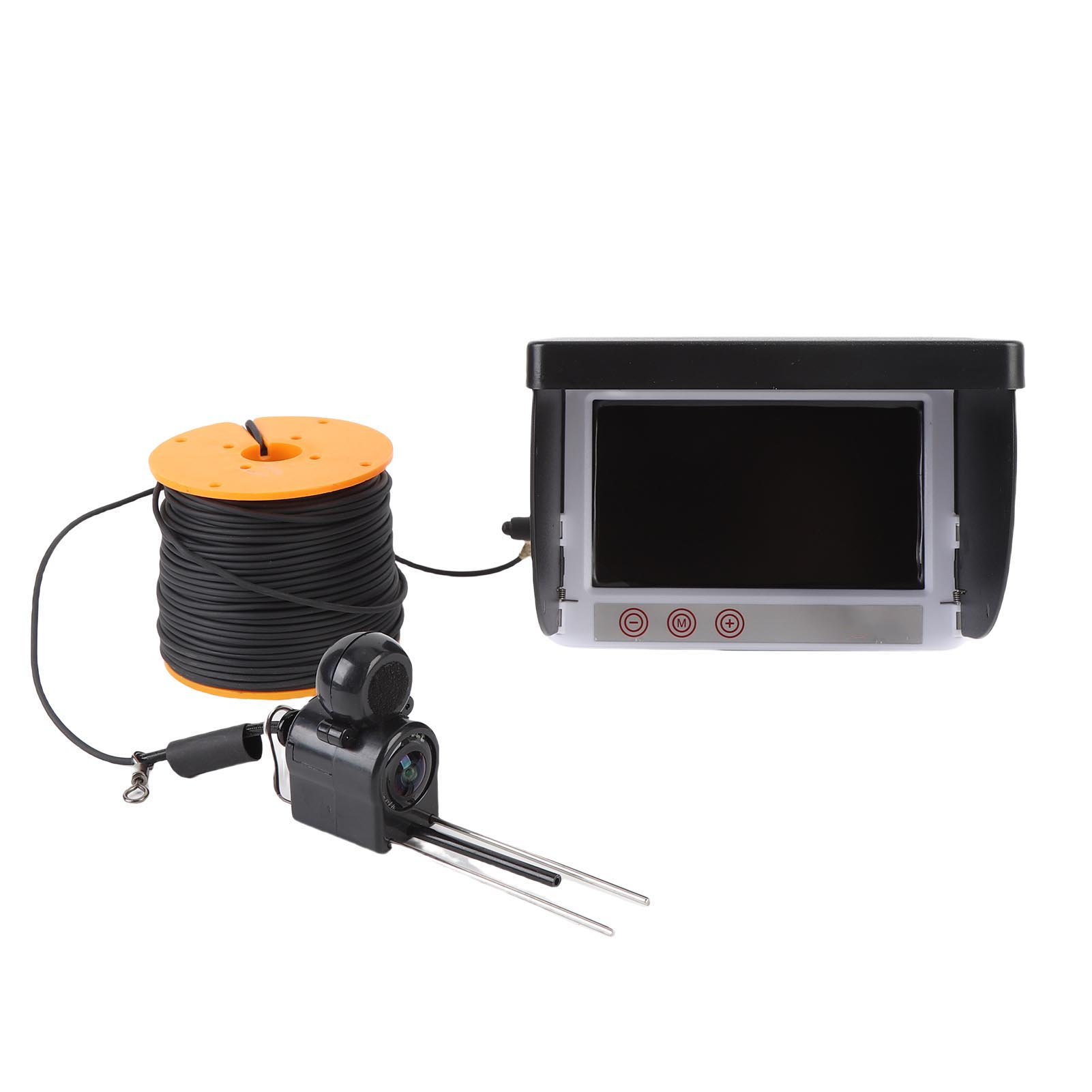 

Underwater Fishing Camera Water Proof 5MP 1080P 195 degrees Wide Angle 4.3 Inch Underwater Fish Finder with 164ft