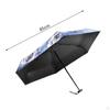 Mini Umbrella Oil Painting Folding Lightweight Men Women Rain Sun Protection