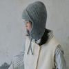 Earmuff Pilot Hat Soft Wool Blend Hat Windproof Winter Knitted Cap  Unisex