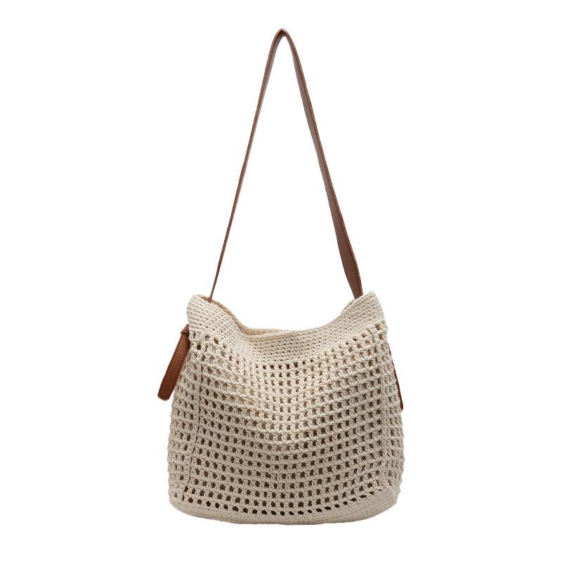 Tote Bag Large-capacity Versatile Vacation-style Single-shoulder Crossbody Women's Bag