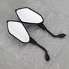 2x 7/8" Motorcycle Rear View Side Mirrors For Suzuki Honda ATV Bike Handle Bar