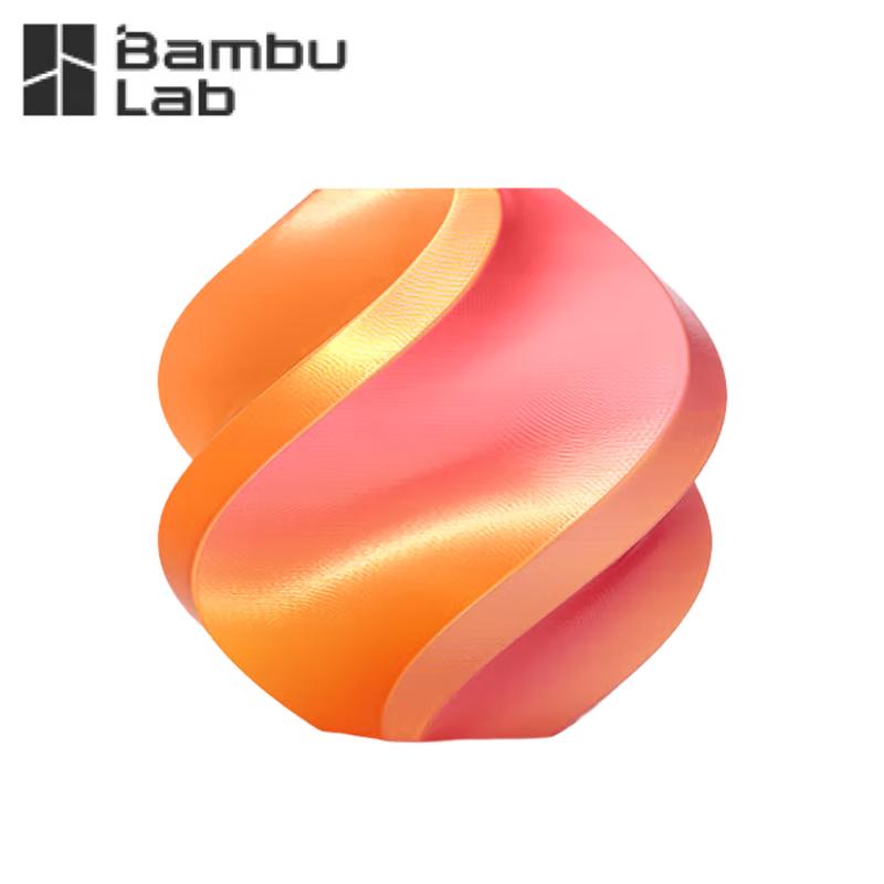 Bambu Lab PLA Silk Multi-Color Gradient 3D Printer Filament