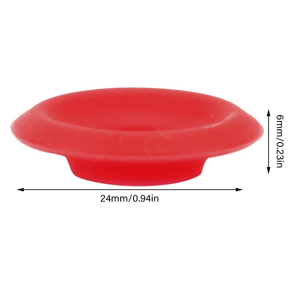 25pcs Red Bottle Cap Gasket Leakproof Design Swing Top Bottle Seal Flip Top Gasket Soda Bottle