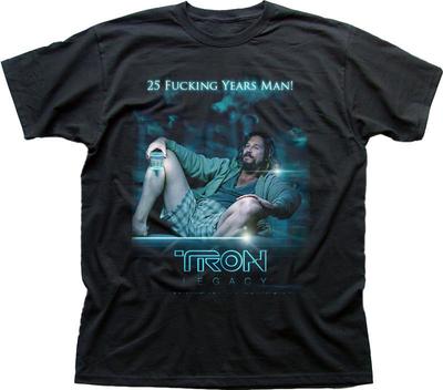 TRON Legacy Big Lebowski DUDE Flynns Arcade ENCOM Funny T-shirt 9837