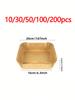 10-200pcs Air Fryer Disposable Paper Liner Square Air Fryer Liner Oil & Waterproof Parchment Paper for Baking Roasting & BBQs Gr