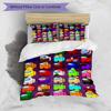 3pcs Duvet Cover Set (1*Duvet Cover + 2*Pillowcase, Without Core), Among Us Print Bedding Set, Bedroom Decor, All‑Season, Birthday Gift