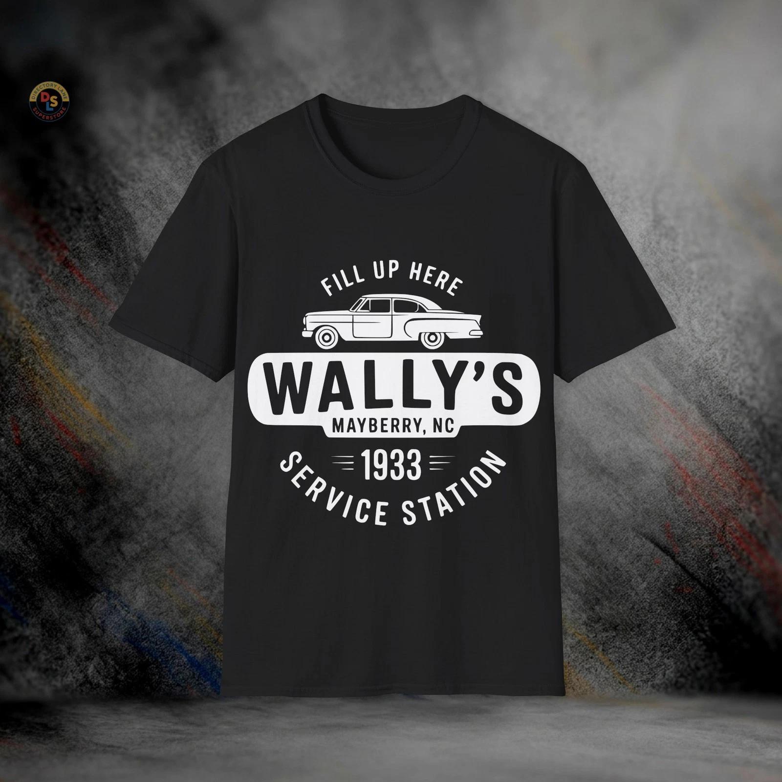 Wally’s Service Station Mayberry The Andy Griffith Show T-Shirt | Softstyle Tee XL