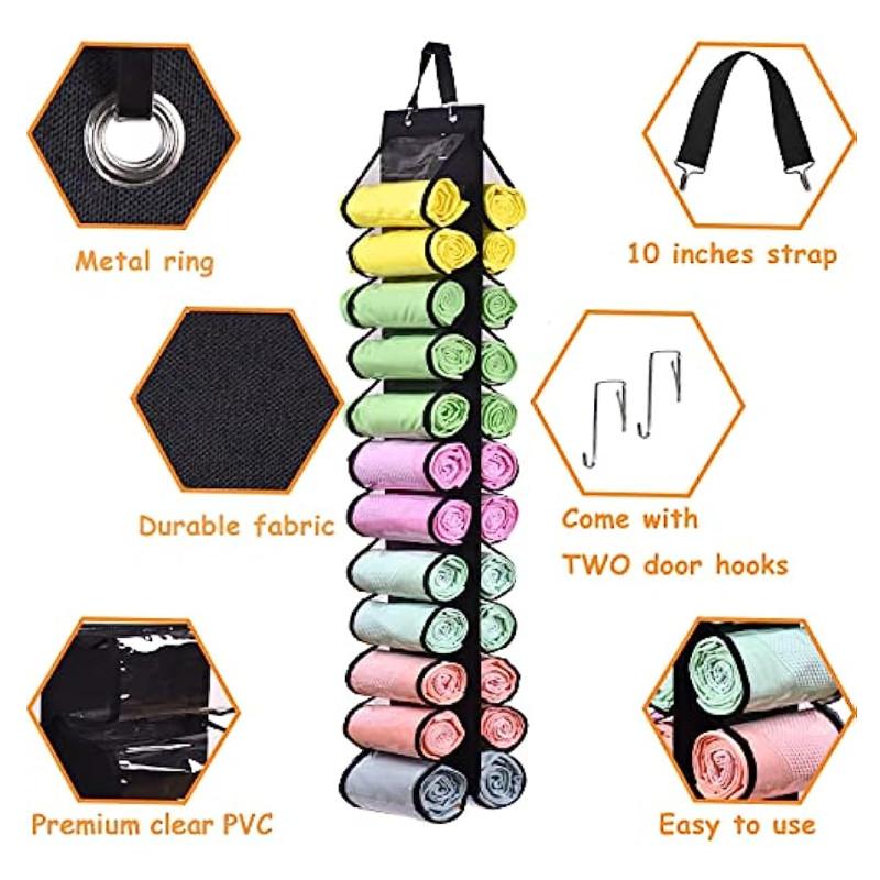 Wieszak do przechowywania legginsów Może pomieścić 24 legginsy lub koszule. Wieszak do przechowywania dżinsów