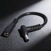 DC4.5x3.0mm Charging Cable Female Input Male Output 90 Degree Bend 15cm Length Power Extension For Laptop Computers