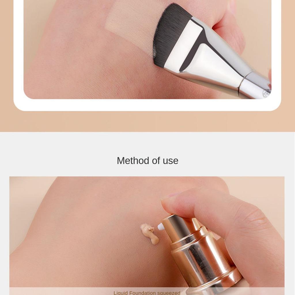 Line Facial Mask Brush No Powder Ultra-thin Flat Head Foundation Brush No Trace Light Base Soft Makeup Brushes Primer Beauty Tool