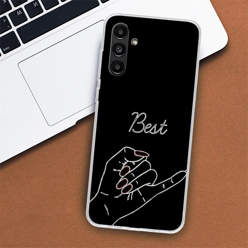 Girls Bff Best Friends Forever Phone Case For Samsung Galaxy A02S A12 A22 A32 A42 A52 A72 A51 A50S A71 A41 A31 A21S A70S A40 A30