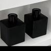 50ml Frosted Square Aroma Diffuser Glass Bottle for Home or Car Decoration