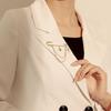 Mode Vintage Stern Brosche Anstecknadeln Taillenband Straffung Quasten Kette Revers Anstecknadeln Für Frauen Sicherheitsnadeln