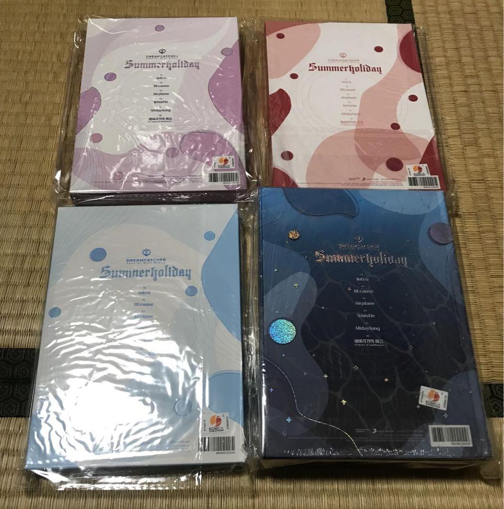 [USED] DREAMCATCHER Summer Holiday 4-piece Set with Trading Cards