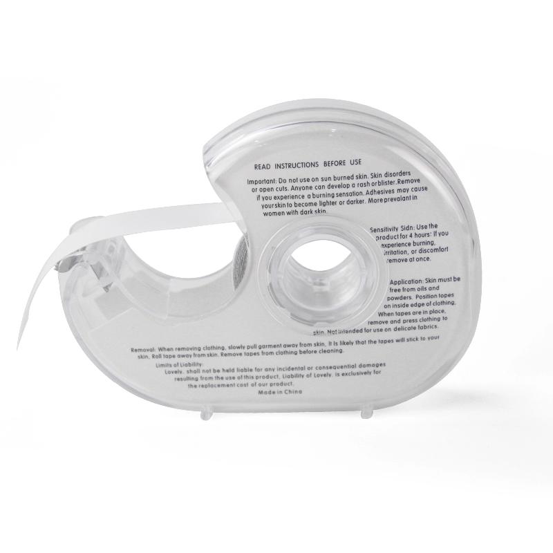 Free Sample Body Invisible Skin Shoulder Womens Lingerie Fashion Adhesive Double Sided Garment Tape Body Clothing Tape