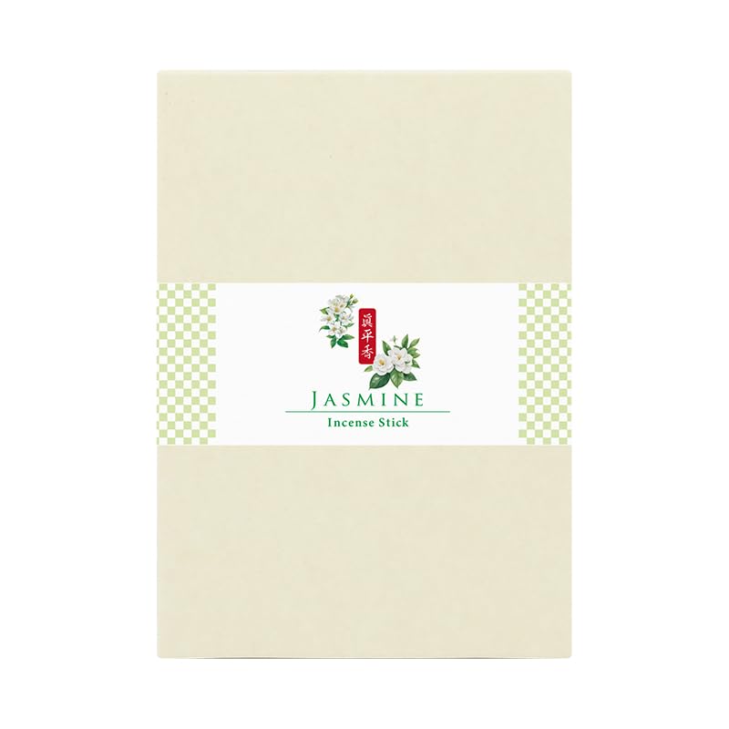 

Shinpeikoh Special Selection 5-inch Incense Sticks, 100g, Jasmine Incense, Value Pack