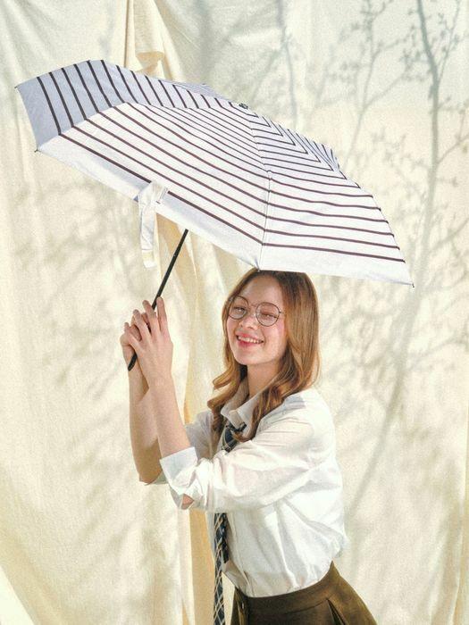 AGATHA Agatha Summer Slim Manual 3-Stage Umbrella Black (BK)