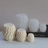 Bougie Forme Boule à Vis Moule en Silicone Bande Tournante Savon Parfumé Moule Bricolage Torsions Ondulées Géométrie Résine Ciment Moules Décoration Maison