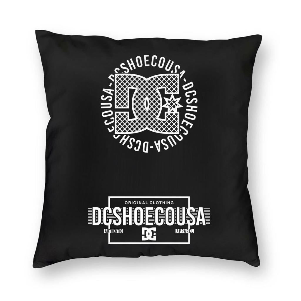 DC Shoe Co Fronha Quadrada Capa de Almofada Almofada de Encosto para Casa Quarto Carro