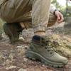 New Large Size Outdoor Hiking Shoes Field Training Tactical Boots Medium and High Top Wear-resistant Climbing Shoes