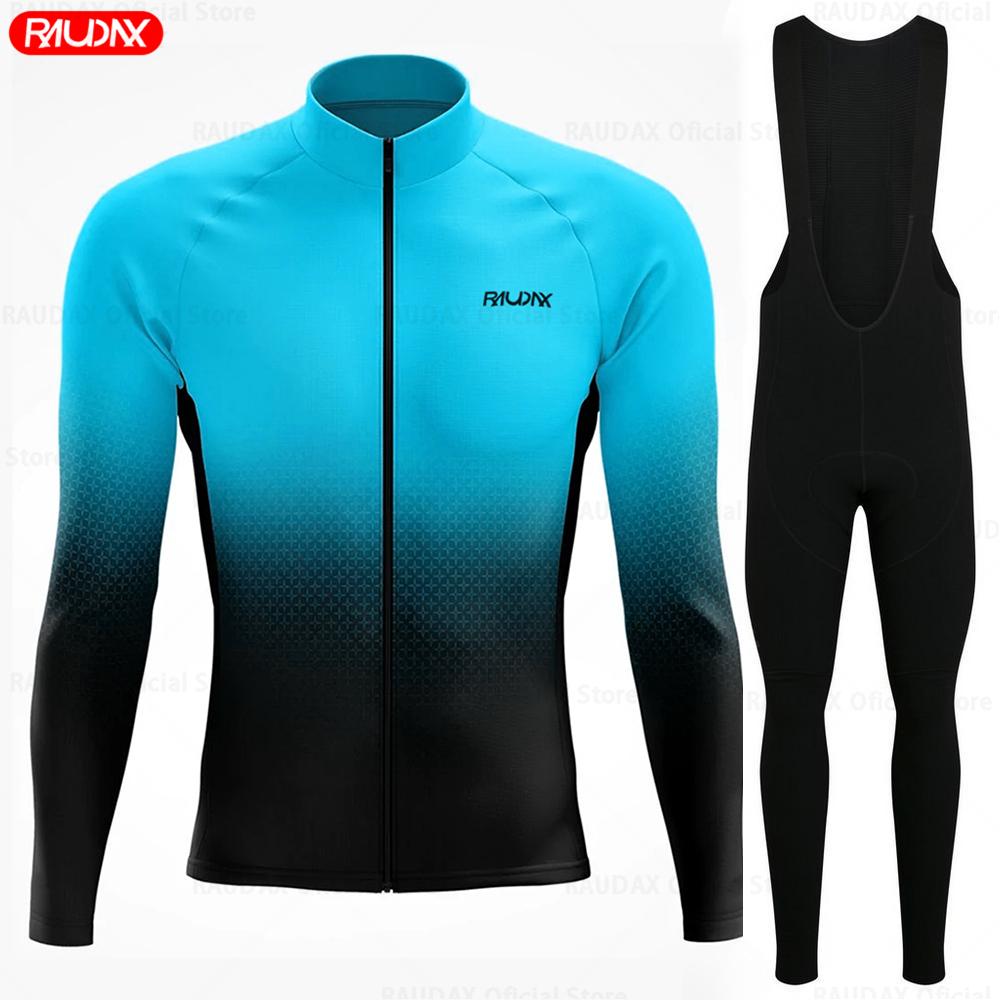 2026 Summer Breathable Cycling Suit Raudax Spring and Autumn Jersey Sets Men's Clothes Mountain Road Bicycle Long Sleeve Roupa De Ciclismo Clothing