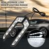 6 LED L Shaped Driving Lamp Waterproof Car LED Lamp Lights Fog Light  Fog Conditions