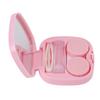Contact Lens Case Travel Size Eye Colored Contacts Lenses Applicator Remover Tool Kit with Mirror Bottle