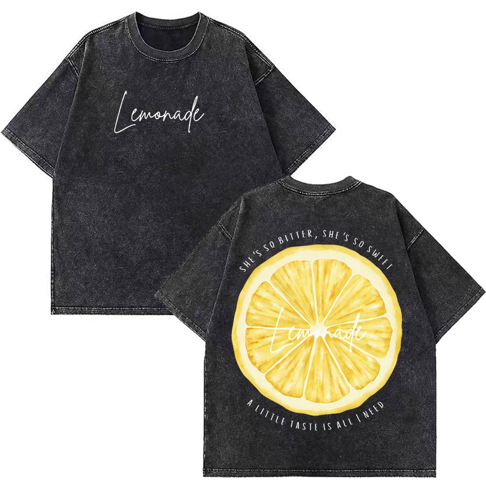 Louis Tomlinson Lemonade Tour Merch Vintage Washed T Shirt Unisex Summer Fashion Tshirts Oversized Aesthetic Trendy Tshirts