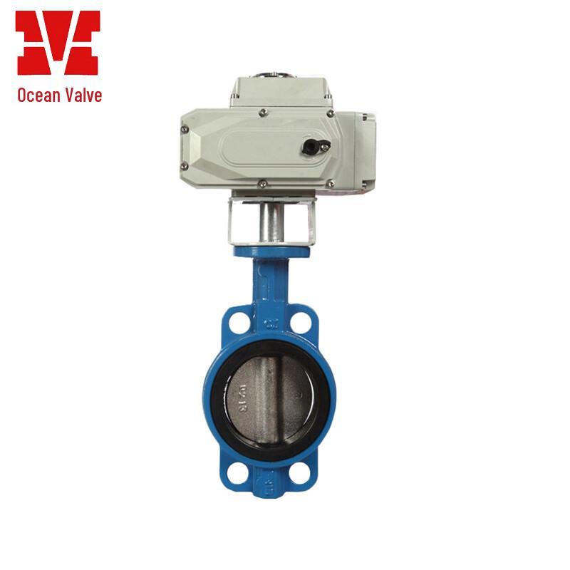 M Yuanyang Electric Wafer Butterfly Valve DN65 PN16