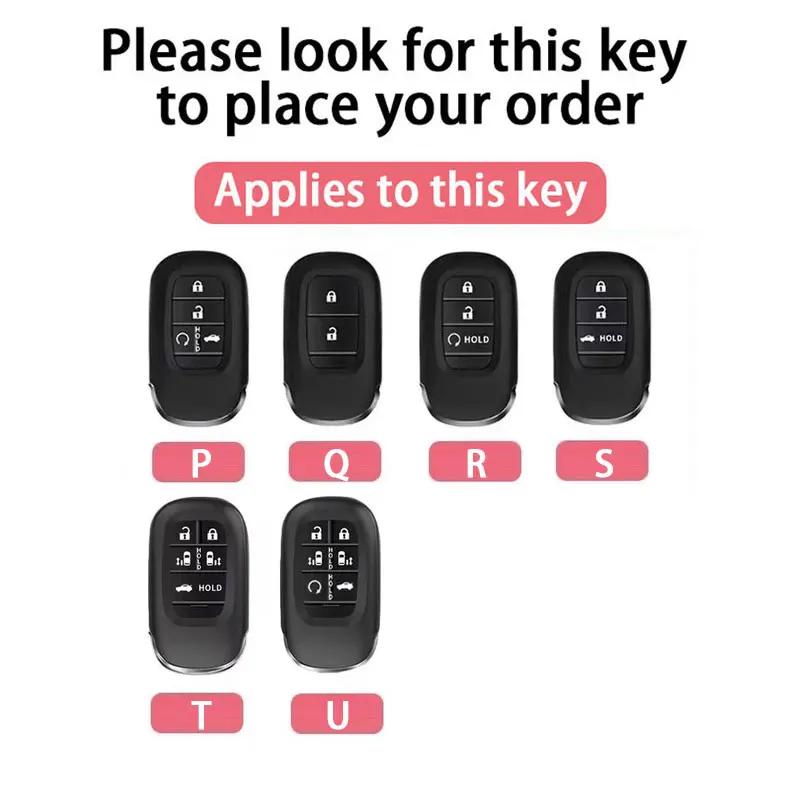 Suitable For Honda Keycase Civil Accord Zrv Vezel Breeze Crv Inspire Xrv Integra Hrv Keycover Keyshell Keychain Honda Key Shell