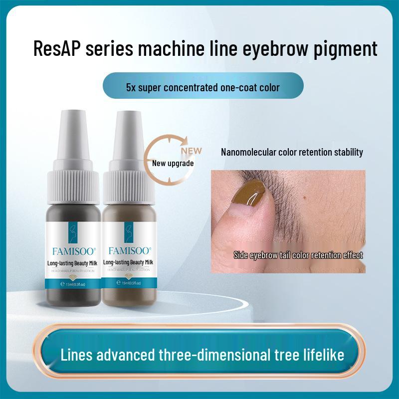 

Famiso ResAP Long-Lasting Beauty Microblading Eyebrow Tattoo Pigment 15ml