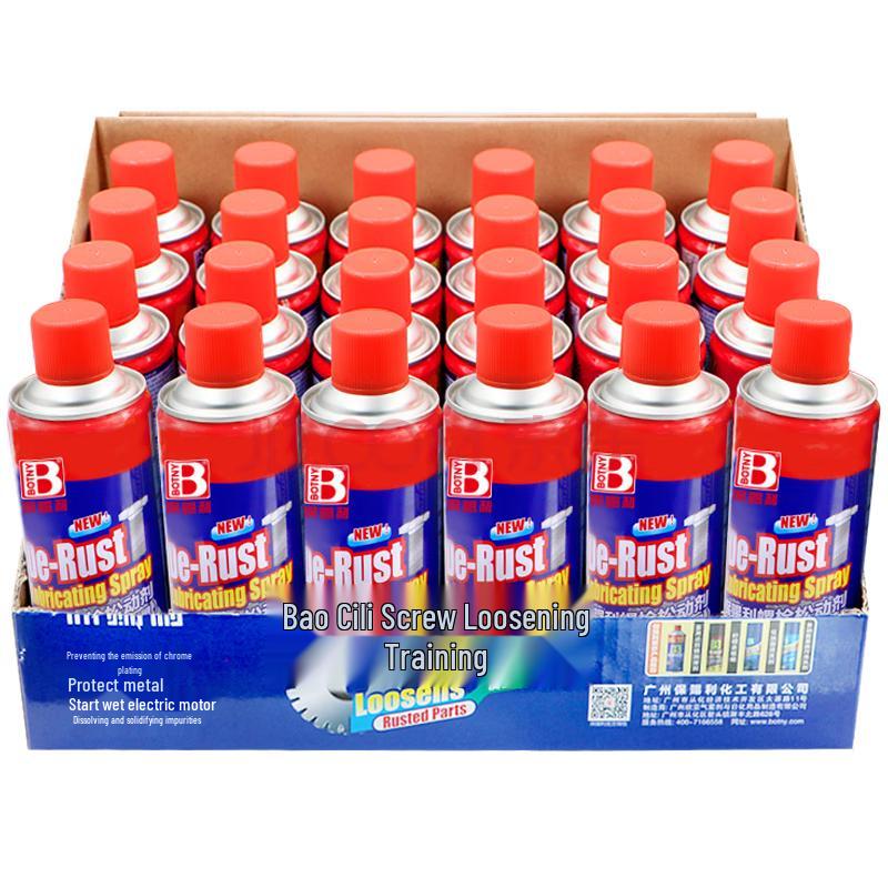 Baoshili Multi-Purpose Rust Remover & Lubricant, 24-Pack