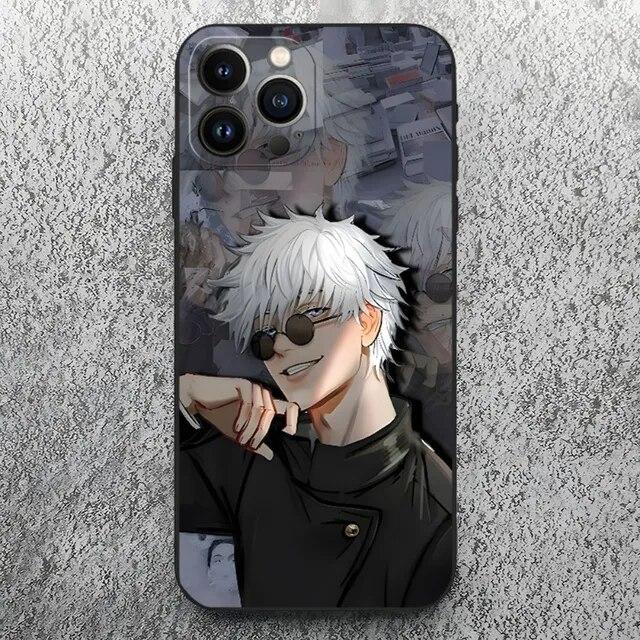 Soft Animation Lovely Phone For Iphone XR 13 Pro 6 6s 14 Max 12 X 7 8 11 Plus Mini XS Silicon Straight Silicone TPU Soft Case Cover