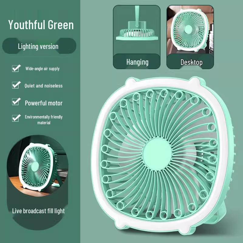 Silent Wall-Mounted Portable Fan for Kitchen and Bathroom Small Fan