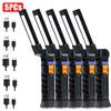 New COB Foldable Flashlight LED Work Light with Hook Magnet USB Rechargeable Torch Portable Camping Fishing Lantern Flash Light