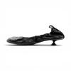 Pristine Sergio Rossi Pumps ORB Micromartini Heels Black Leather Women 36 Used