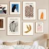 Sofia Line Exhibition Nordic Posters, Colorful Abstract Canvas Painting, Girl Wall Art, Girl Pictures, Living Room Decor