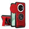 KEYSION Magnetic Phone Case for TECNO Spark 30C 4G Slide Camera Protection Upright Kickstand Shockproof Back Cover for Spark 30C