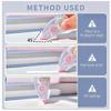 High-Capacity Silent Correction Tape: Student-Friendly, Portable, and Smooth with Cute Design