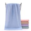 Solid Color Coral Velvet Towels Super Absorbent Soft Quick‑Drying Face Hand Towel for Adults Household Bathroom